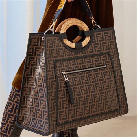 ff silver pattern fendi embossed|fendi handbags.